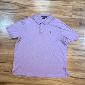 Polo Ralph Lauren Men’s XL Classic Fit Polo Shirt Pink